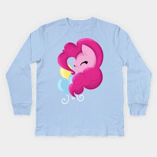 Pony Portraits - Pinkie Pie Kids Long Sleeve T-Shirt